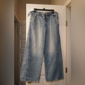 Pacsun Tie Low Rise Jeans